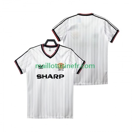 Maillot de Foot Manchester United Extérieur Retro 1983 1984